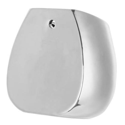 Contemporary Silver Ceramic Wall-Mounted Planters, Set of 3